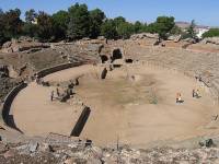 Merida - Roman Amphitheatre Overall (Oct 2006)